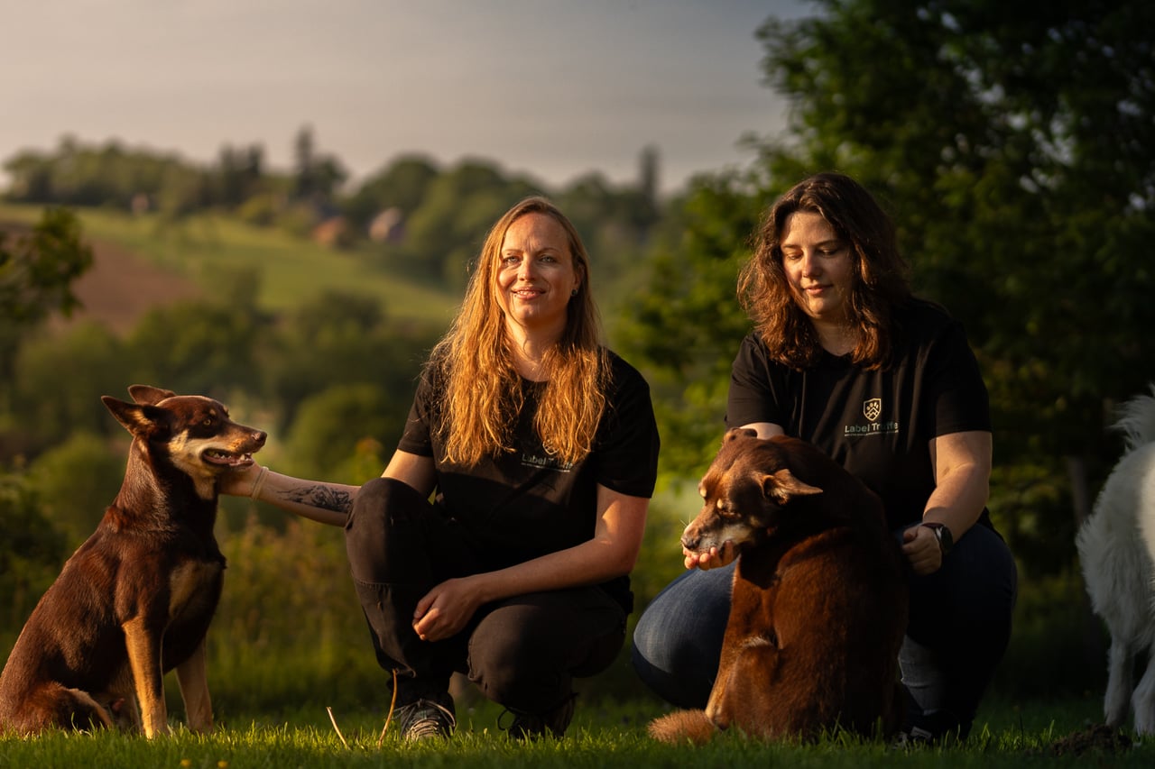 Émilie et Malvina, co-fondatrices de Label Truffe